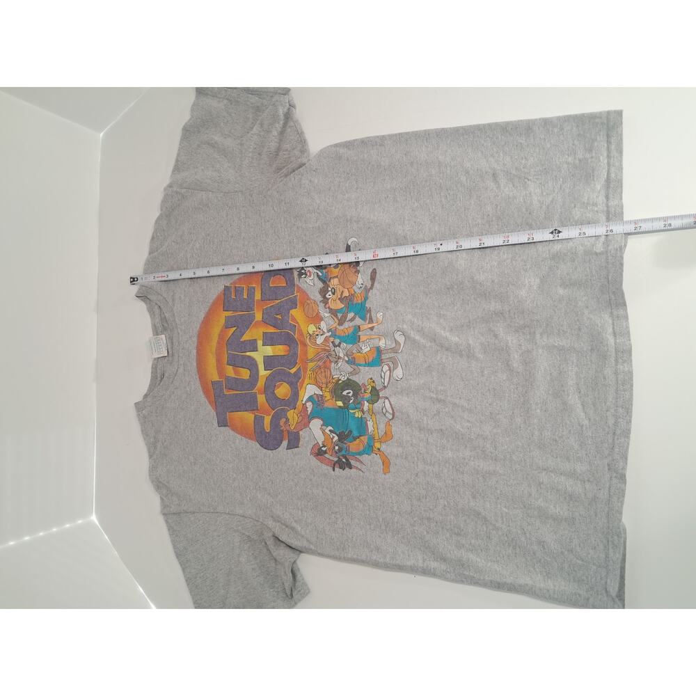 Tune Squad Shirt Large Gray Looney Tunes Space Jam Delta Tee - Picture 5 of 6